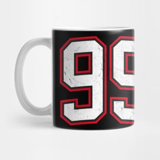 Number Ninety Nine 99 Mug